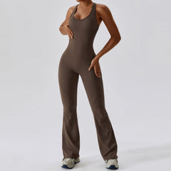 The Isabella yoga jumpsuit by Neesala Luxe