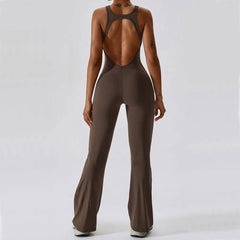 The Isabella yoga jumpsuit by Neesala Luxe