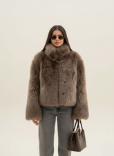 The Lily faux fur coat by Neesala Luxe