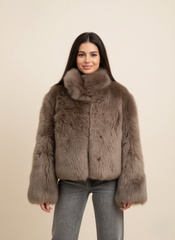 The Lily faux fur coat by Neesala Luxe