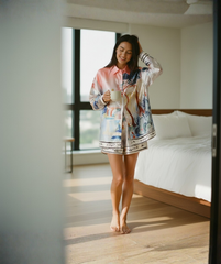 The Elowen Modern Minimalist Shorts Set by Neesala Luxe