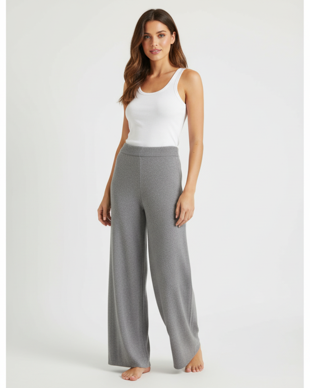 The Lila Knitted Trousers by Neesala Luxe
