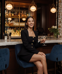 The Valeria Modern Suit Jacket by Neesala Luxe