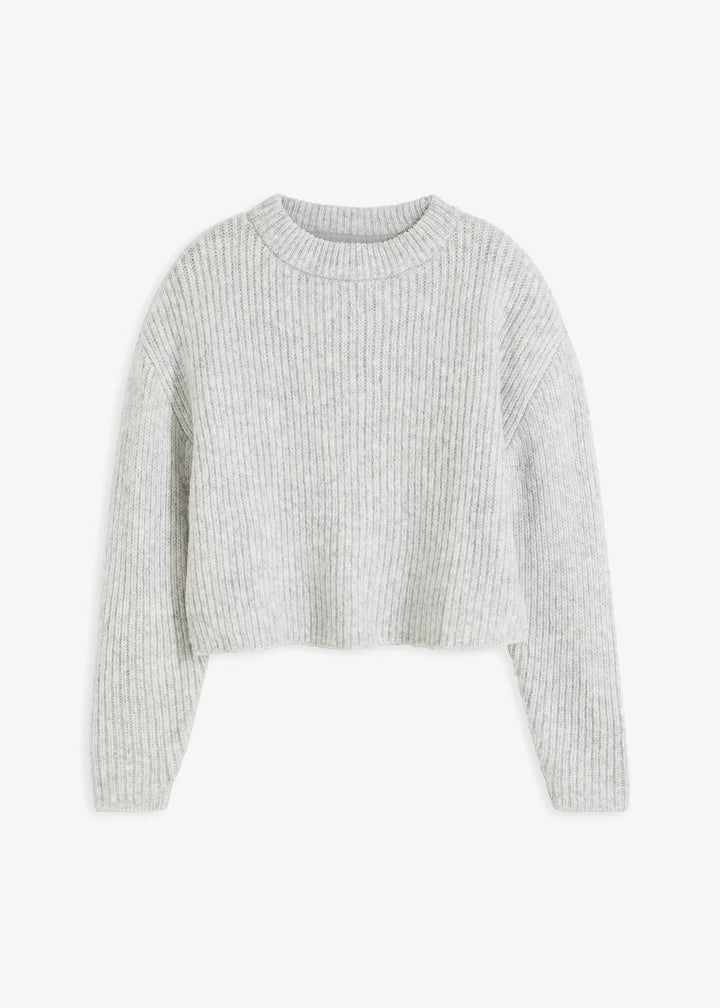 gerippter Pullover