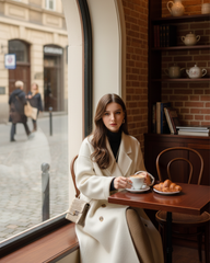 The Gia woolen coat by Neesala Luxe