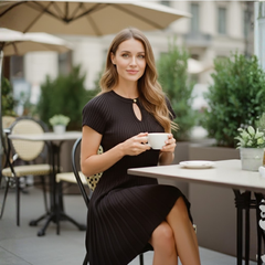 The Aurelia Knitted Dress by Neesala Luxe