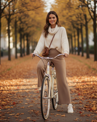 The Lila Knitted Trousers by Neesala Luxe