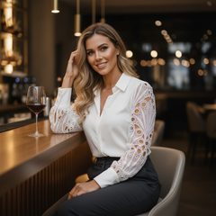 The Amina blouse by Neesala Luxe