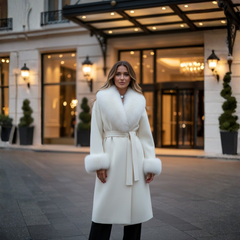 The Aurelia Woolen Coat by Neesala Luxe