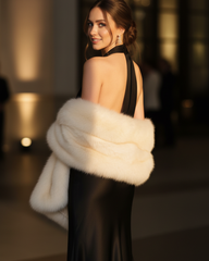 The Eliana Satin Long Dress by Neesala Luxe