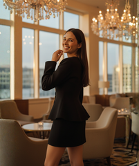 The Valeria Modern Suit Jacket by Neesala Luxe