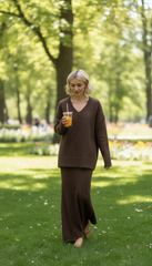 The Amara Luxe Coordinated Two-Piece Set by Neesala Luxe