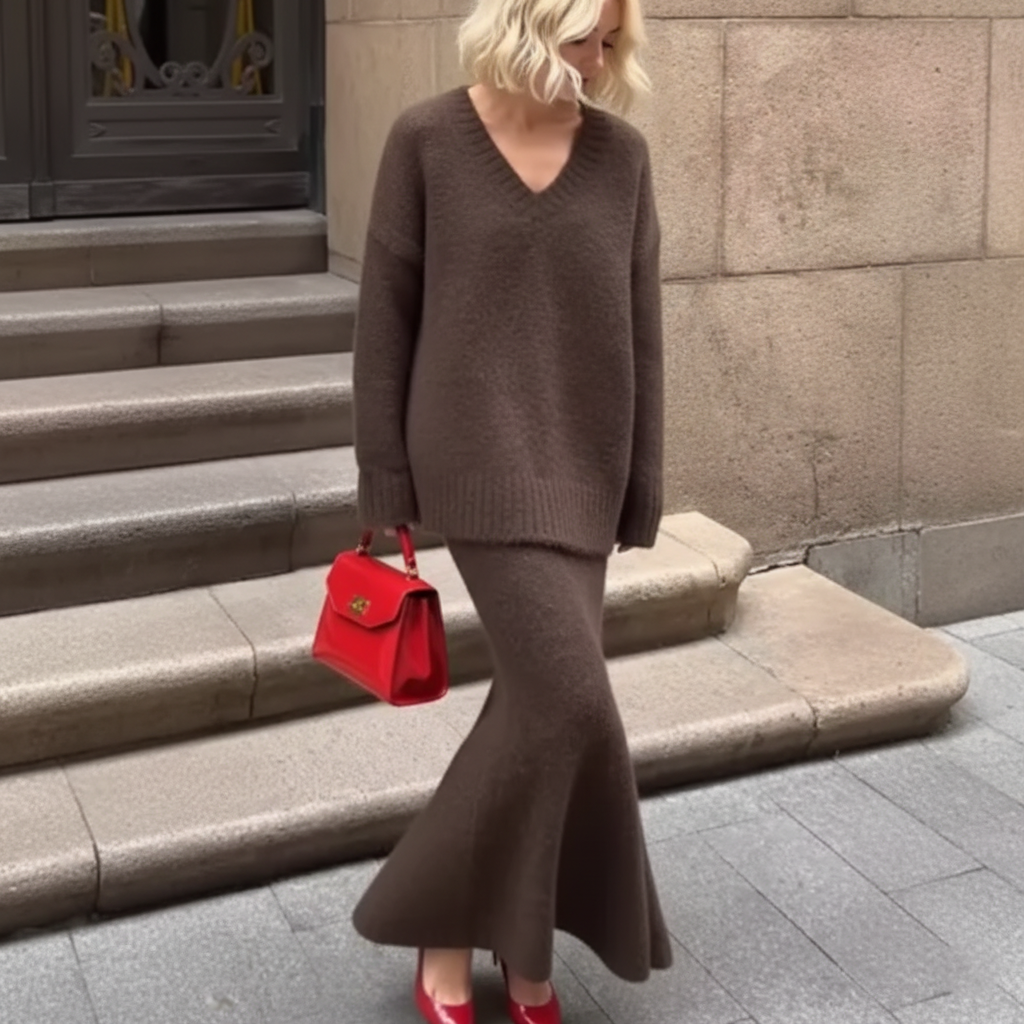 The Amara Luxe Coordinated Two-Piece Set by Neesala Luxe