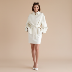 The Willa Long Sleeved Coat by Neesala Luxe