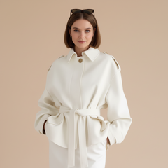 The Willa Long Sleeved Coat by Neesala Luxe