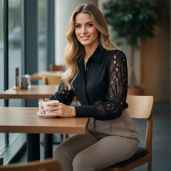 The Amina blouse by Neesala Luxe