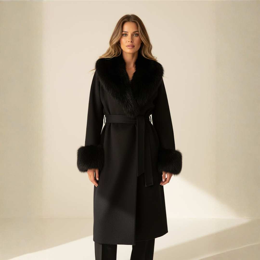 The Aurelia Woolen Coat by Neesala Luxe