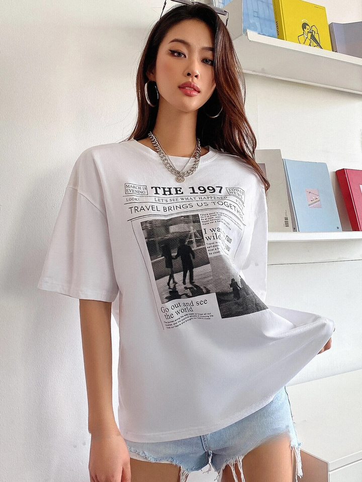 Drop Shoulder T-shirt