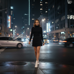 The Turtleneck Office Pullover by Neesala Luxe