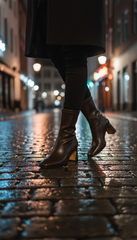 The Luxe Vintage Cotton Ankle Boots by Neesala Luxe