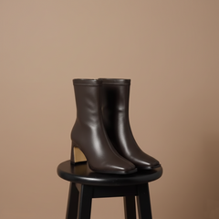 The Luxe Vintage Cotton Ankle Boots by Neesala Luxe