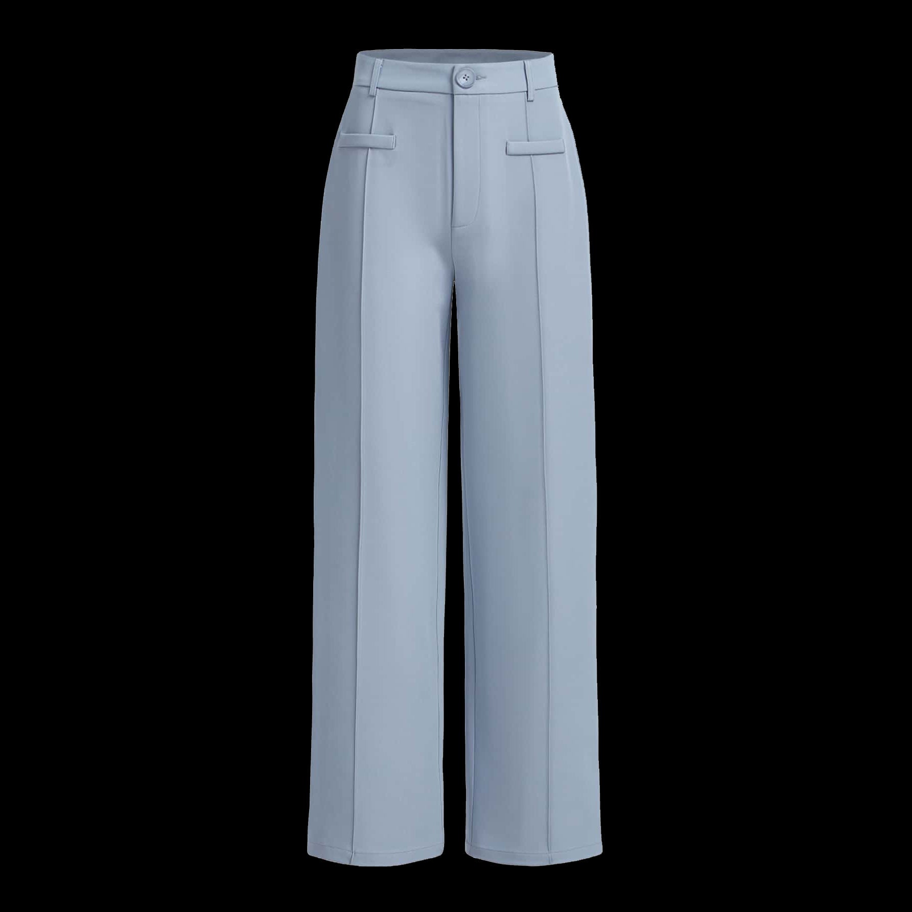High Waist Wide Leg Trousers – Elegant Office & Casual Pants for Women