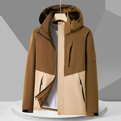 Men's 100% Nylon Trench Jacket – Lightweight & Water-Resistant