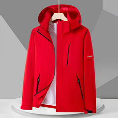 Men's 100% Nylon Trench Jacket – Lightweight & Water-Resistant