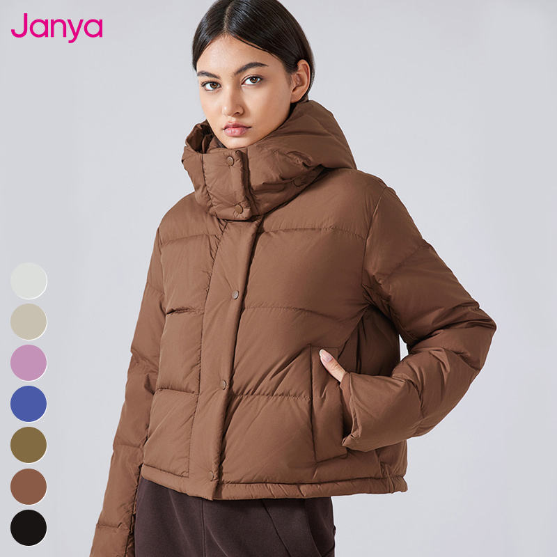 High-Quality Thickened Warm Casual Outdoor Coat – 90% Duck Down Removable Hooded Waterproof Winter Jacket for Women