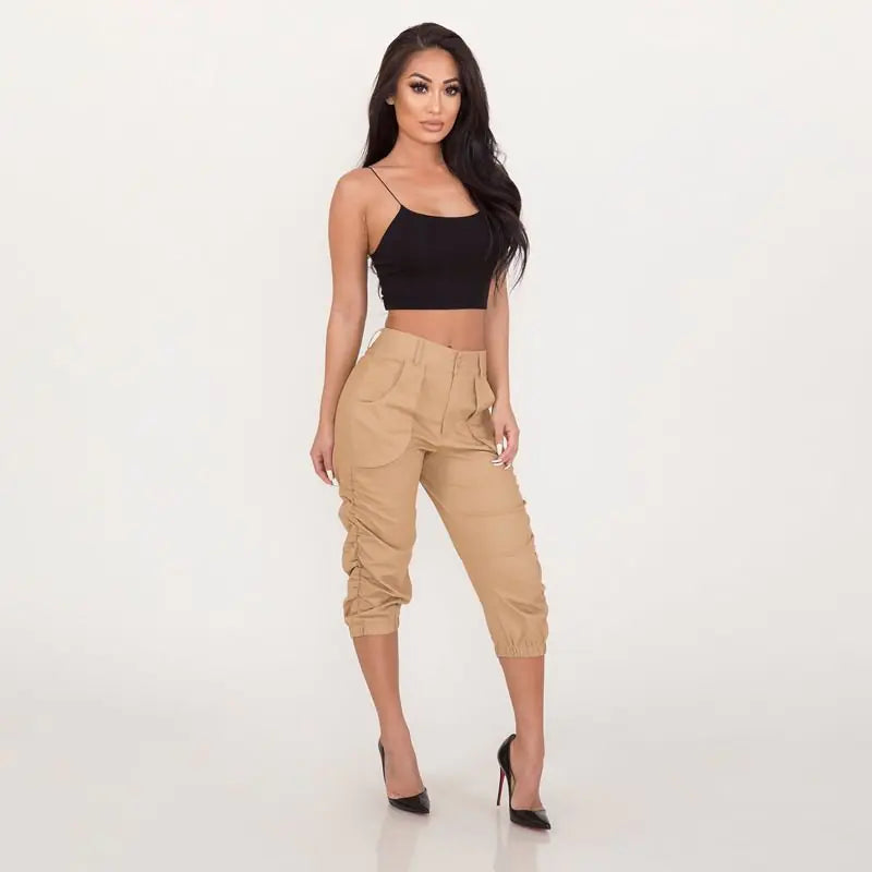 Women's Casual Harem Pants and Cropped Trousers