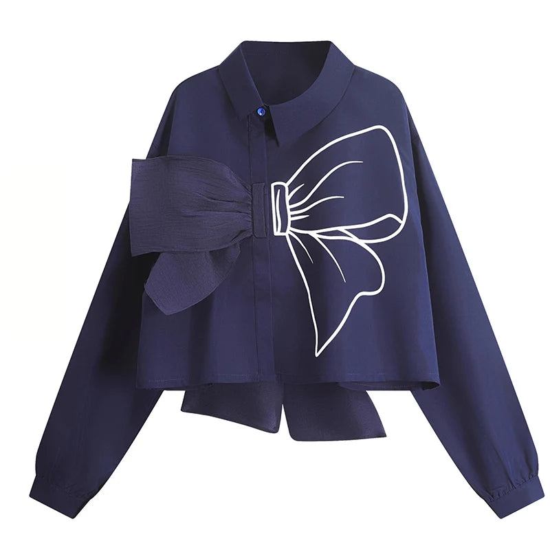 The Zalina Bow Top by Neesala Luxe