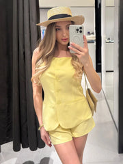 The Lyanna Square Collar Set by Neesala Luxe