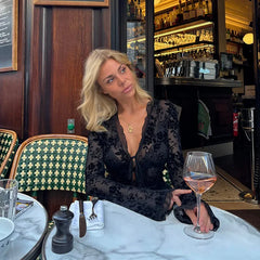 The Selene Ruffle Shirt by Neesala Luxe