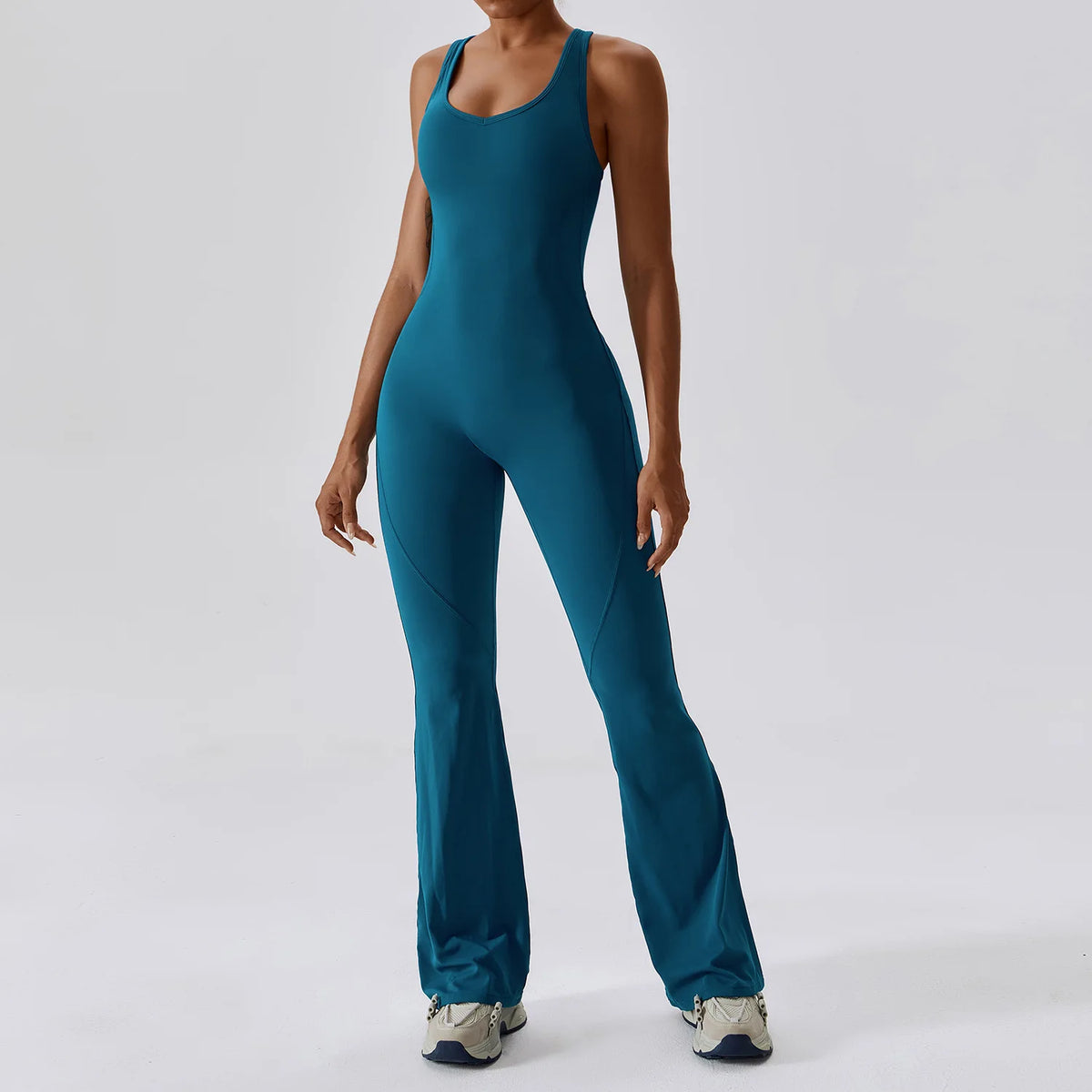 The Isabella yoga jumpsuit by Neesala Luxe