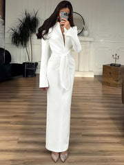 The Trendix Lace-Up Evening Dress by Neesala Luxe