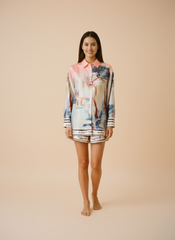 The Elowen Modern Minimalist Shorts Set by Neesala Luxe