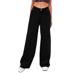 European Fashion Female Denim Pants — High Waist / Skinny / European Style