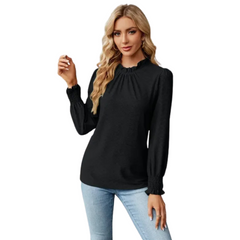 Elegant Long Sleeve Women's Shirts and Blouses 2024