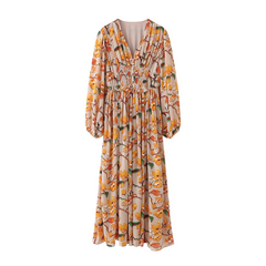 High-end Retro Long Dress for Women