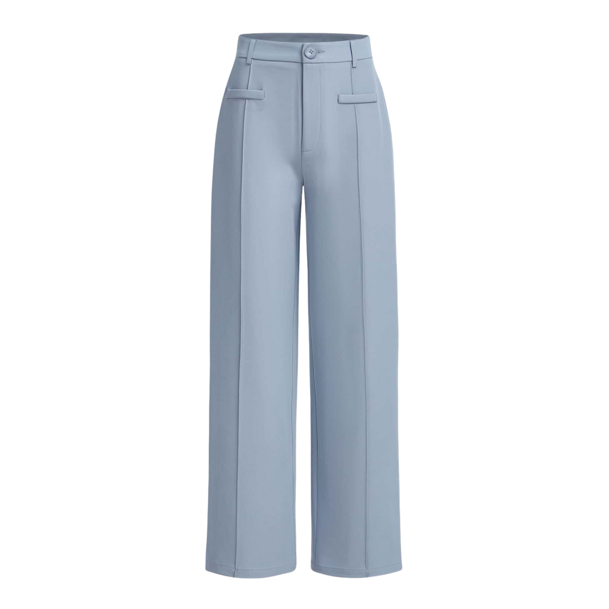 High Waist Wide Leg Trousers – Elegant Office & Casual Pants for Women