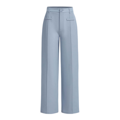 High Waist Wide Leg Trousers – Elegant Office & Casual Pants for Women