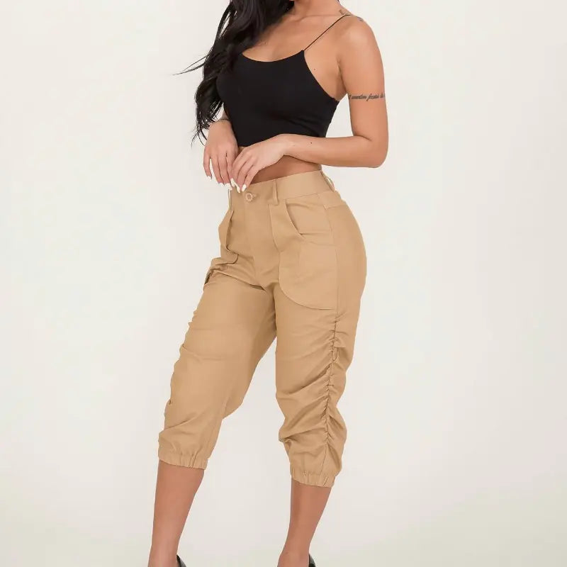 Women's Casual Harem Pants and Cropped Trousers