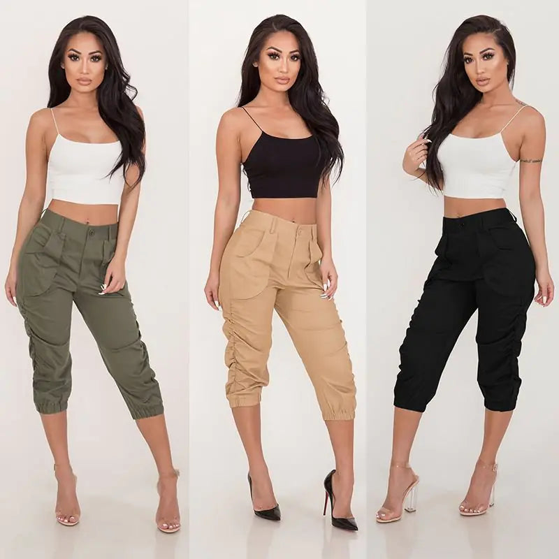 Women's Casual Harem Pants and Cropped Trousers
