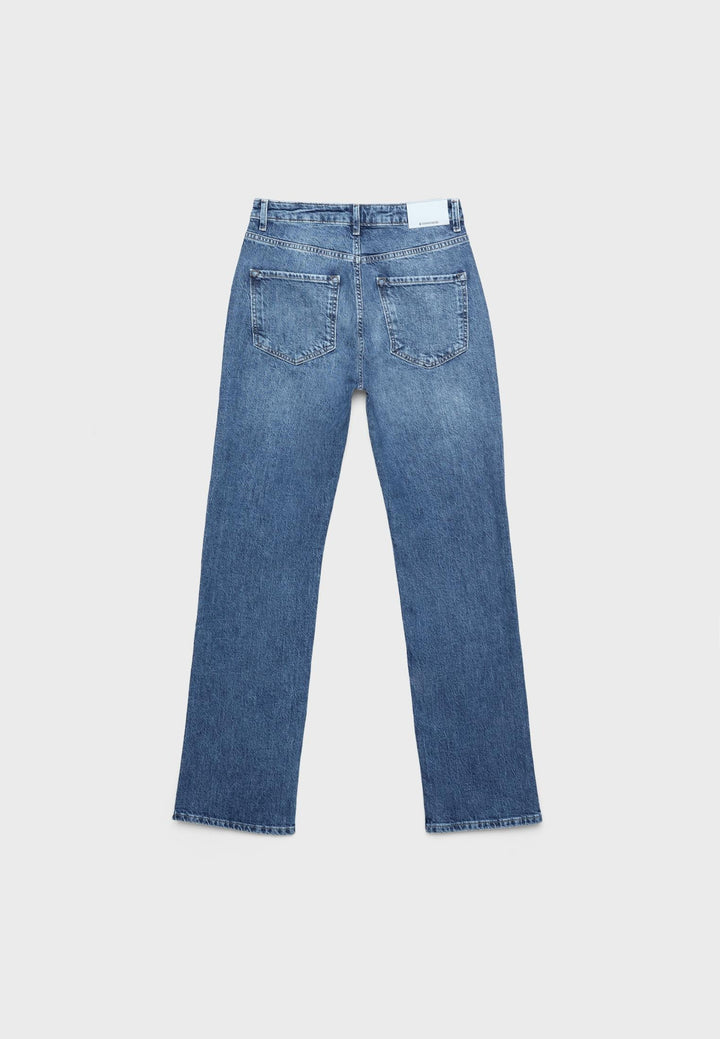 D98 Jeans Straight mit Vintage-Effekt