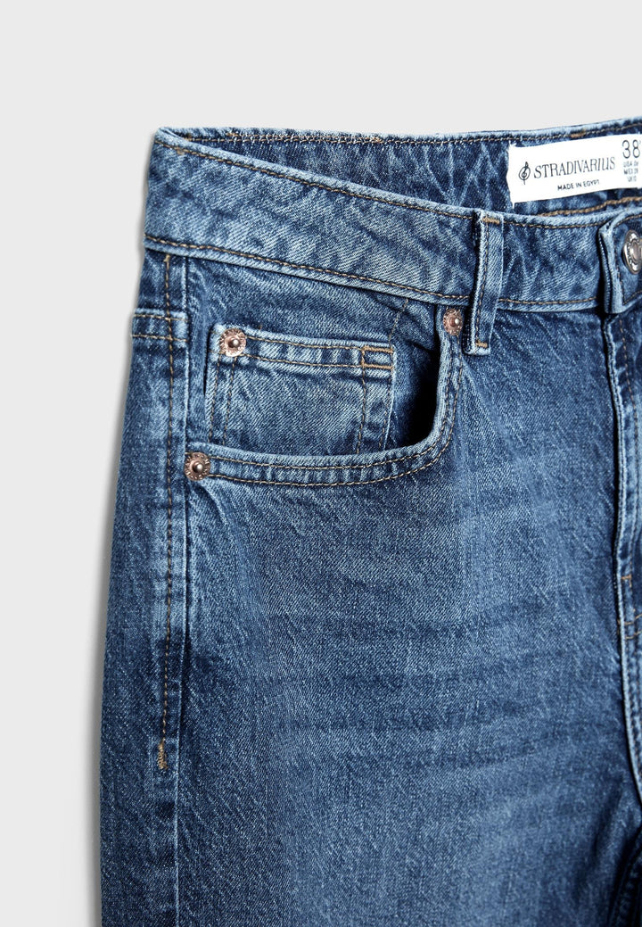 D98 Jeans Straight mit Vintage-Effekt