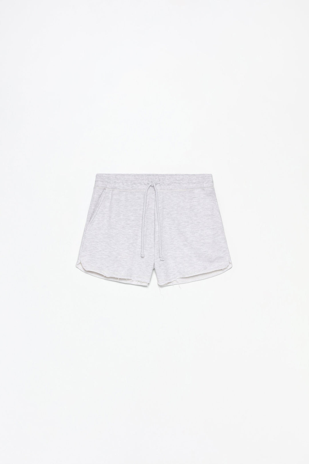 Basic-Shorts aus Plüsch