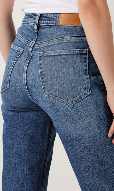 Gerade Jeans in Dunkelblau