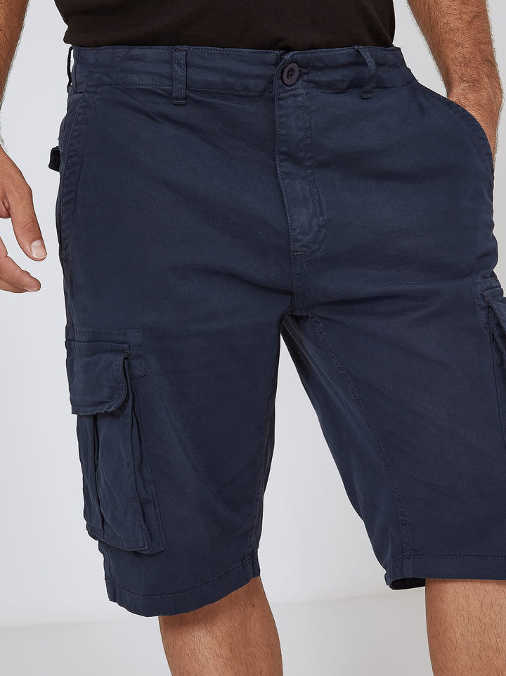 Herren Cargo Shorts in Dunkelblau