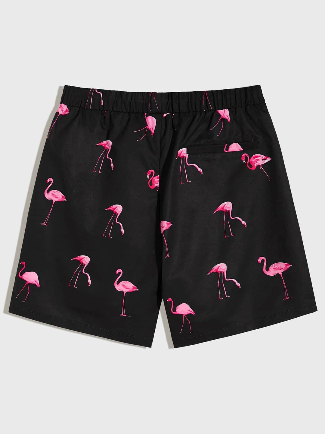 Chillmode Herren Flamingo-Shorts