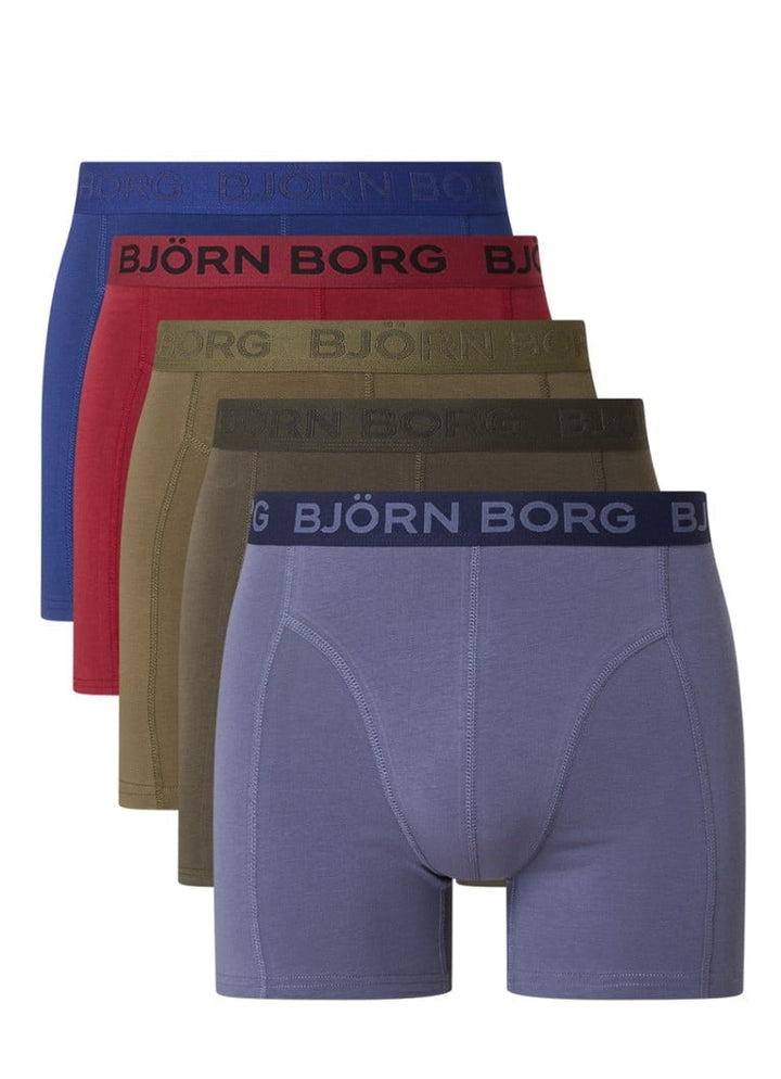 Boxershorts mit Logoband im 5er Pack